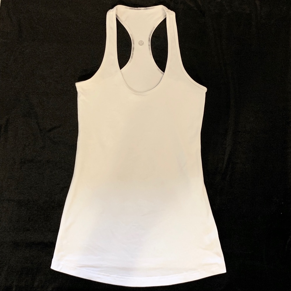 Lululemon Original Cool Racerback White
